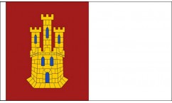 Castilla-La Mancha Table Flags